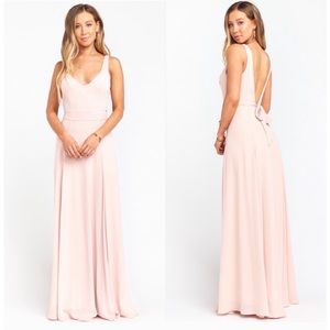Show Me Your Mumu Blush Pink Maxi Dress XS